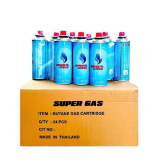 แก๊สกระป๋อง SuperGas ซุปเปอร์แก๊ส ยกลัง