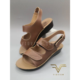 VIDVIEW !!ลดสนั่น!! รองเท้ารัดส้นหญิง เพื่อสุขภาพ Deblu L8610s ปรับสายได้ ยี่ห้อเดอบลู สไตล์แฟชั่น ผู้สูงอายุใส่ได้