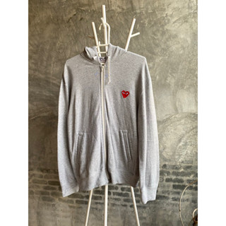 Comme Des Garçon Play zip hoodie