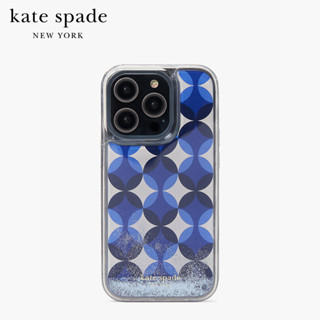 KATE SPADE NEW YORK PATIO TILE LIQUID GLITTER IPHONE 14 PRO CASE KB364 เคสโทรศัพท์