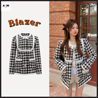 พร้อมส่ง⛅️เสื้อคลุม เสื้อแขนยาว blazer เสื้อสูท