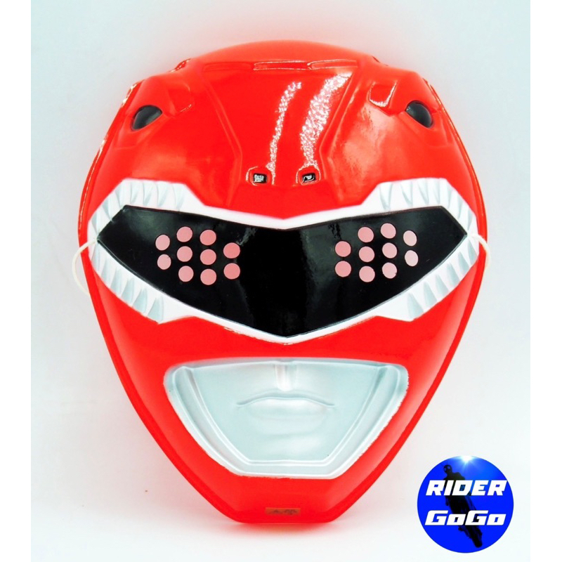 หน้ากากจูเรนเจอร์ หน้ากากพาวเวอร์เรนเจอร์ Power Ranger Zyuranger Mask พลาสติกหนาและแข็งทนทานของแท้จากประเทศญี่ปุ่น