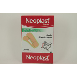 NEOPLAST PLASTIC สีเนื้อ 100 ชิ้น