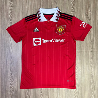 เสื้อบอล เสื้อฟุตบอลชาย ทีม ManU โฮม ฟุตบอล เกรด 3A