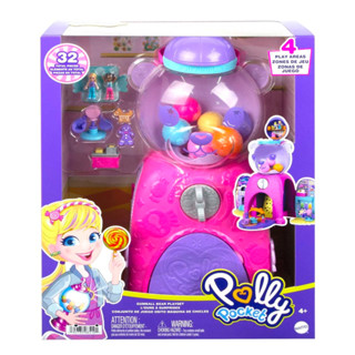 Polly Pocket Gumball Bear Playset พอลลี่พ็อกเก็ต โหลกัมบอลรูปหมี รุ่น HJG28