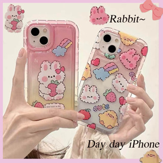 เคสสำหรับไอโฟน TPU น่ารัก เคสใส For iPhone 14 Promax 11 13 12 Pro Max 6 7 8 Plus SE 2020 X XR XS Max กันกระแทก เคสไอโฟน