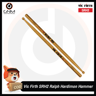 Vic Firth ไม้กลองสแนร์มาร์ชชิ่ง รุ่น SRH2(Ralph Hardimon Hammer)