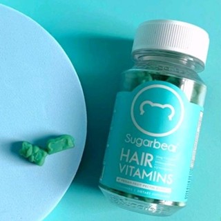 พร้อมส่ง - Sugar Bear Hair 1 กระปุก 75 เม็ด Hair Vitamin หมดอายุ 06/2024 Sugarbearhair