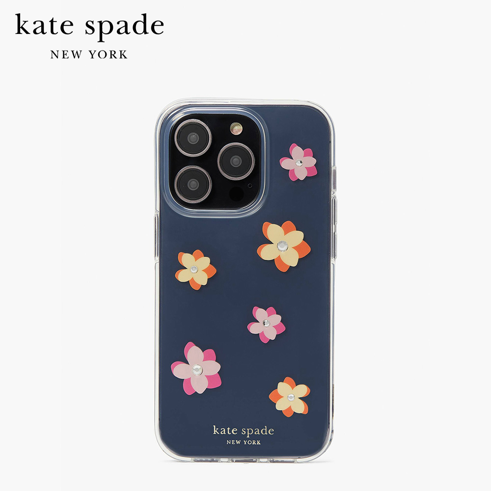 KATE SPADE NEW YORK IPHONE 14 PRO CASE FLOWERS AND SHOWERS  KB320 เคสโทรศัพท์