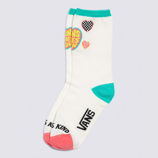 ถุงเท้าVANS LOVE IS KIND TICKER 1 PACK SOCK MARSHMALLOW WATERFALL สินค้ามีประกันแท้