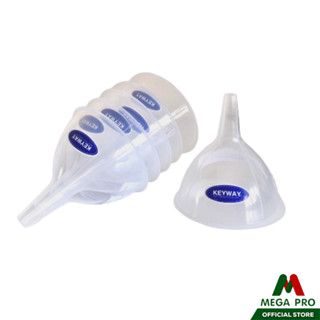 Megapro - KEYWAY รุ่น V116 กรวยกรอกแอลกอฮอล์ กรวยพลาสติกสีใส