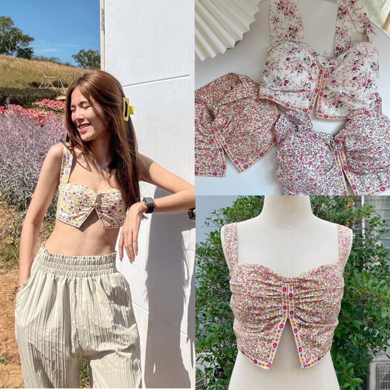 TWENTY7 พร้อมส่ง เสื้อครอปโบกี้ บราโบกี้ เสื้อครอปสายเดี่ยวงานสุดฮิตมาแรงมากๆ HOT