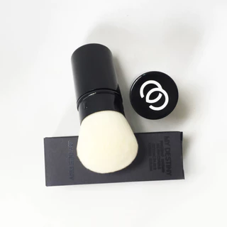 Kabuki Brush แปรงพกพา ปัดแป้ง/ปัดแก้ม มีปลอกฝาปิด แปรงคาบูกิ