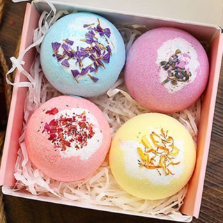 🫧บาธบอม bath bomb bubble bath 🫧สบู่แช่ตัว สบู่ทำสปา กลิ่นดอกไม้ อโรม่า