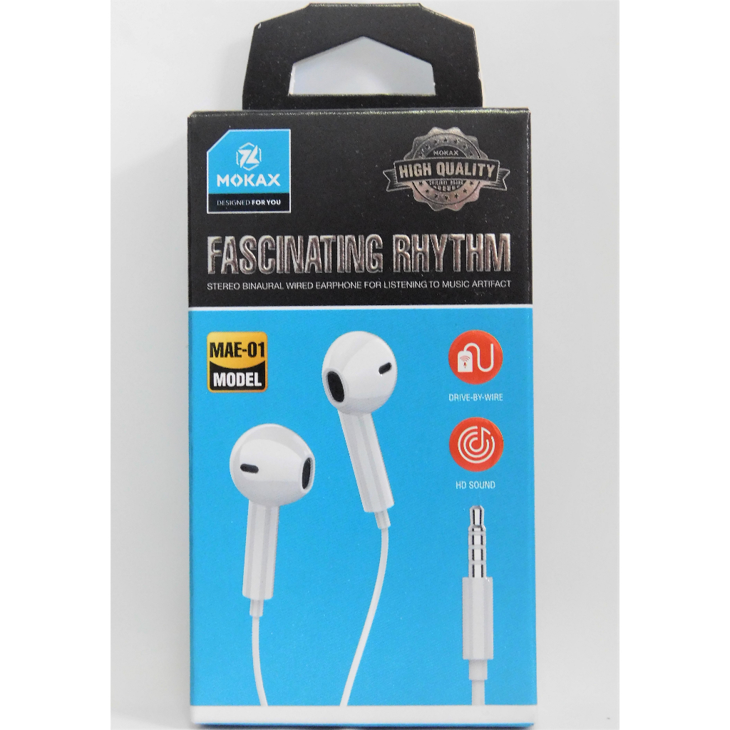 หูฟังMokax Model MAE-01 ทางร้านจัดส่งให้ฟรี!!