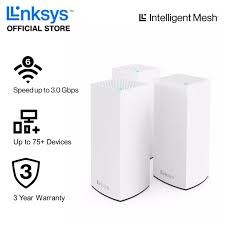 เครื่องกระจายสัญญาณไร้สาย Linksys Network Atlas 6 MX2003 Dual-Band AX3000 Mesh Router (Pack3)