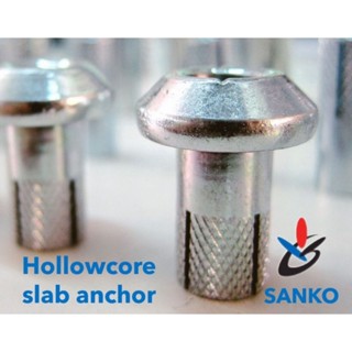 พุกPDF Drop-in ดรอปอิน สำหรับแผ่นพื้นสำหรับกลวง Hollowcore