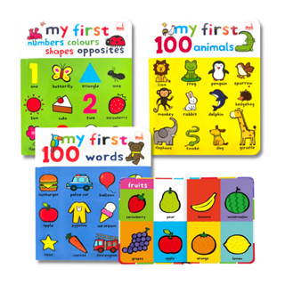 บอร์ดบุ๊คคำศัพท์ My First 100 Collection พจนานุกรมภาพคำศัพท์สำหรับเด็ก หนังสือภาพคำศัพท์สำหรับเด็ก Pelangithai