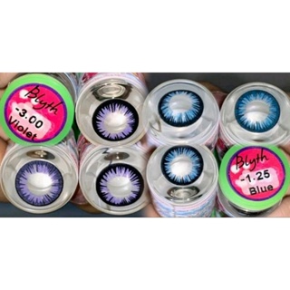 คอนแทคเลนส์ บิ๊กอาย รุ่น Blyth สีฟ้า/สีม่วง Blue/Violet มีค่าสายตา (0.00)-(-4.00)