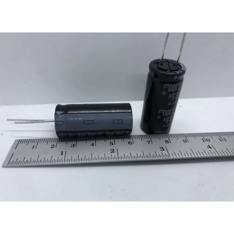 คาปาซิเตอร์ 3300UF 35V C3300UF 35V C3300UF 35V C3300UF 35V ELNA สีดำ 105C สินค้าใหม่แกะกล่องพร้อมส่ง