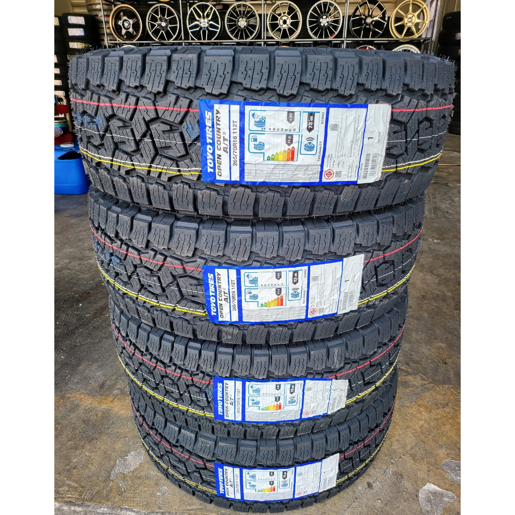 🔴 ยาง "#โตโยเอที3" Toyo Open Country A/T III ผลิตญี่ปุ่น 🇯🇵🇯🇵  ปี 23  - 265/70R16 - 265/60R18 - 265/