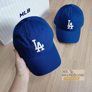 ของแท้ 💯% MLB N-Cover Slider Cap หมวกสีน้ำเงินเข้ม / สีกรม logo LA 💙💙