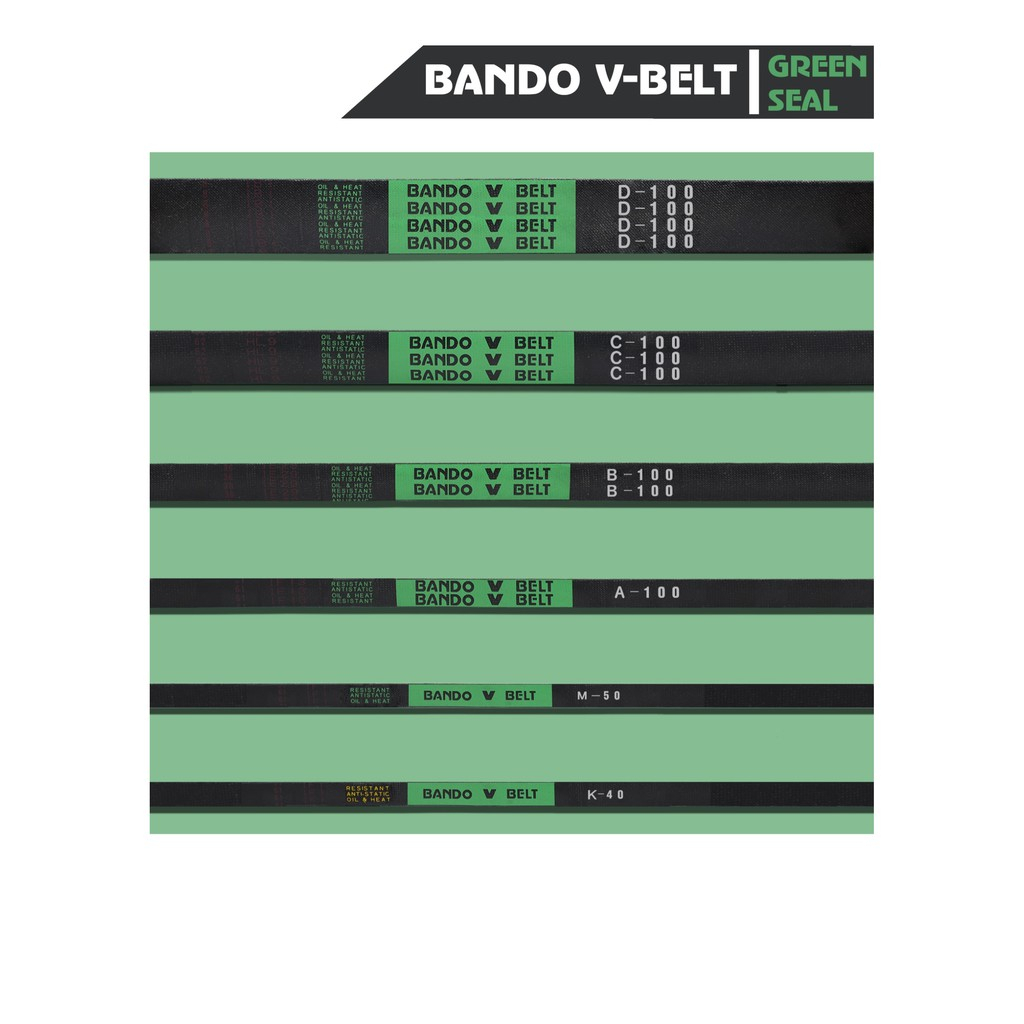 สายพาน V-BELT ร่อง A41-50 BANDO.