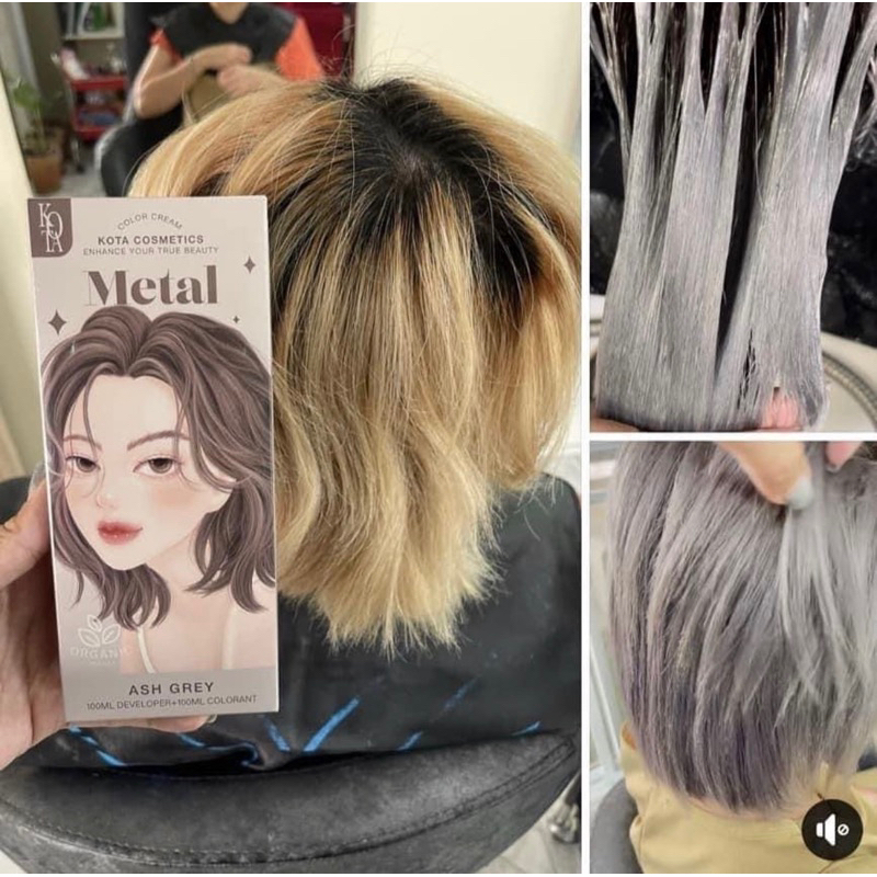 (🌟พร้อมส่ง | ของแท้ 💯)ครีมย้อมผม organic KOTA 9 สี✨