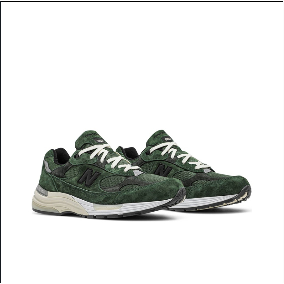 JJJJound x New Balance 992 green Sports shoes ของแท้ 100 % style