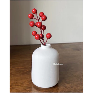 แจกัน แจกันมินิมอล ดอกไม้ แต่งบ้าน แจกันเซรามิก ของตกแต่งบ้าน แจกันสีขาว เกาหลี Vase คุณภาพดี แก้ว ของแต่งคาเฟ่