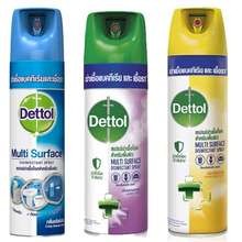 เดทตอล สเปรย์ฆ่าเชื้อโรค Dettol Spray Disin fectant 450 มล. 1กระป๋อง