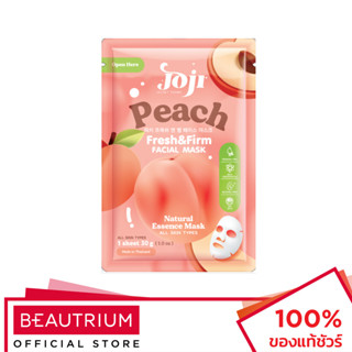 JOJI SECRET YOUNG Peach Fresh & Firm Mask มาส์กแผ่น 30g