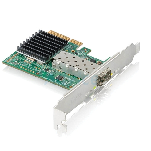 LAN ADAPTER PCIe CARD ZYXEL XGN100F WITH SINGLE SFP+ PORT (การ์ดแลน)