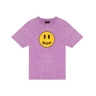 ใหม่พร้อมส่ง ของแท้ เสื้อยืด Drew House Mascot Washed Grape