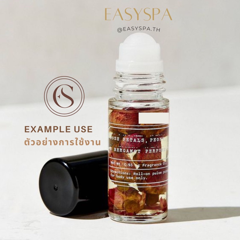 ขวดแก้วหนา ลูกกลิ้งหัวใหญ่ 20ml 30ml 50ml ขวดโรลออนใหญ่ ขวดน้ำมันนวด essential oil bottle aroma oil ขวดลูกกลิ้งสมุนไพร