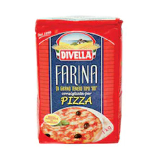 Divella Farina Pizza Flour 1kg.ดีเวลล่าฟาริน่าแป้งพิซซ่า 1กก.อาหาร เครื่องดื่ม วัตถุดิบ แป้งทำขนม