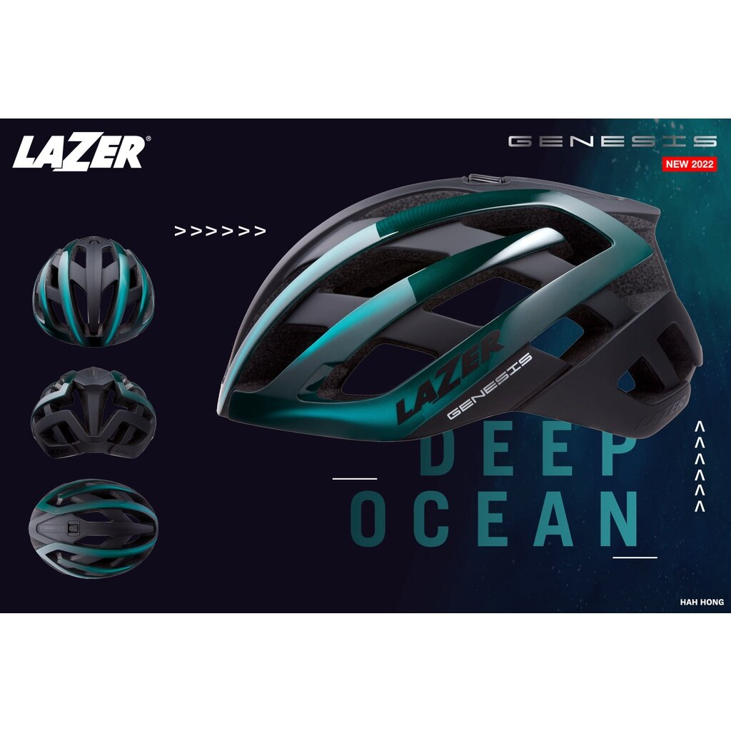 (ลดราคา) หมวก Lazer Genesis Deep Ocean