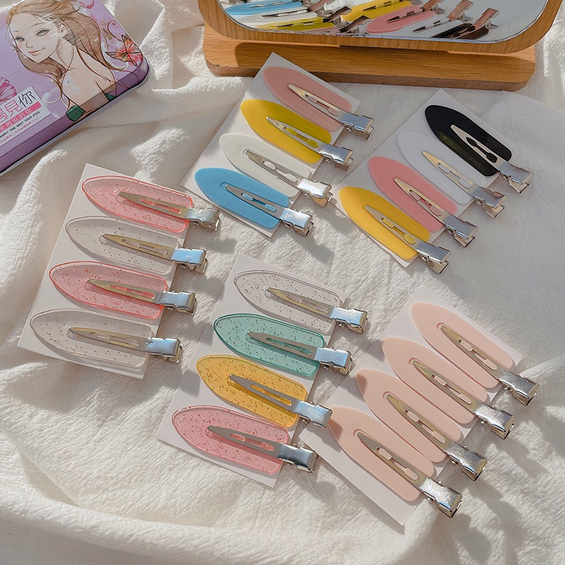 🔥พร้อมส่ง🔥 กิ๊บติดผมแต่งหน้า กิ๊บเตารีด【ไม่กินผม ไม่ทิ้งรอย】 - รูปที่ 7