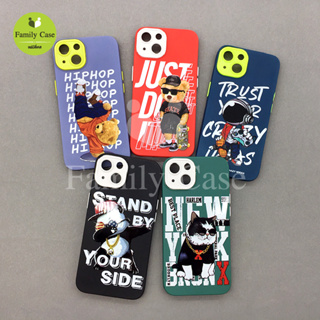 เคส V25 5g/Y02s/Y11/Y12/Y15/Y17/Y20/Y20s/Y12s/Y21 2021/Y22 2022เคสนิ่มซิลิโคน TPU กันเลนส์กล้องสี พิมพ์ลายการ์ตูนเท่