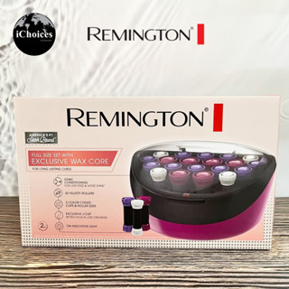 [Remington] FULL SIZE SET WITH EXCLUSIVE WAX CORE+20 Rollers Model H5600 เครื่องเซ็ตผม โรลม้วนผม 20ชิ้น แบบร้อน