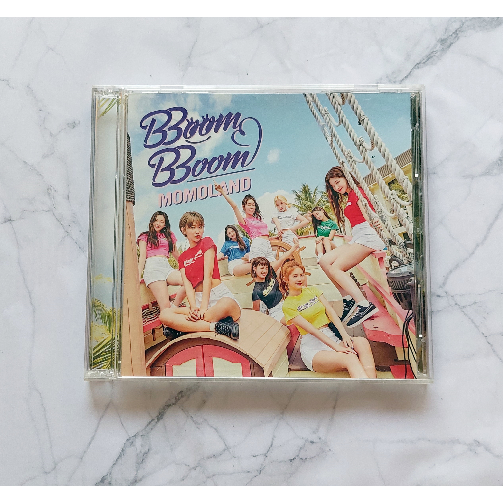 อัลบั้ม ญี่ปุ่น MOMOLAND - BBoom BBoom Japanese Album เวอร์ Limited A CD + DVD แกะแล้ว ไม่มีการ์ด พร