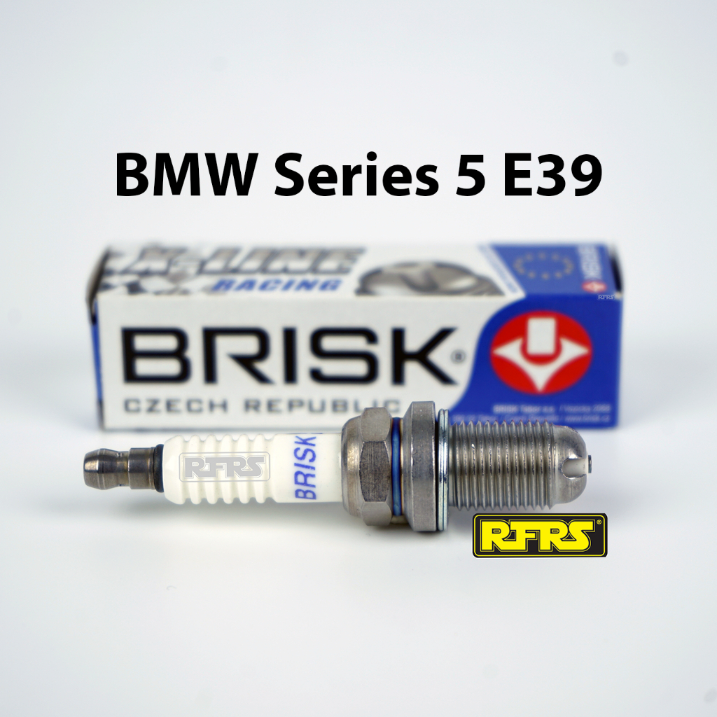 หัวเทียน BRISK X-Line 4 เขี้ยว YTTRIUM แกนเงิน (6 หัว) BMW Series 5 รุ่น E39 xline(6X51ROD)
