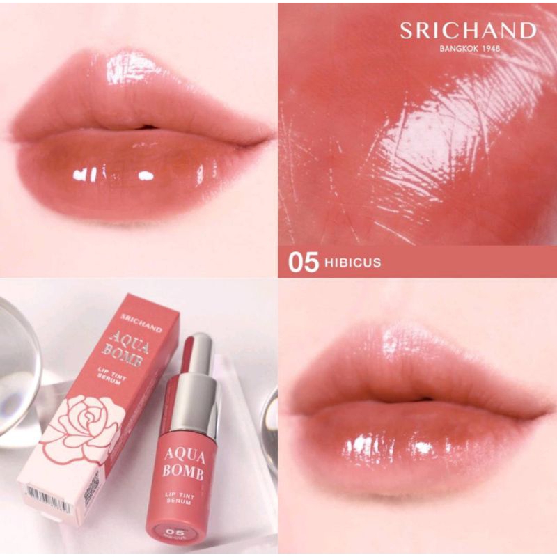 Srichand ศรีจันทร์อควา บอมบ์ ลิป ทินท์ เซรั่ม 2 กรัม