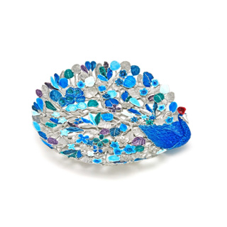 TR082.M (10)Peacock Tray