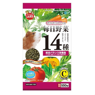 Marukan ML-61 อาหารแกสบี้ผสมพืช 14 ชนิด