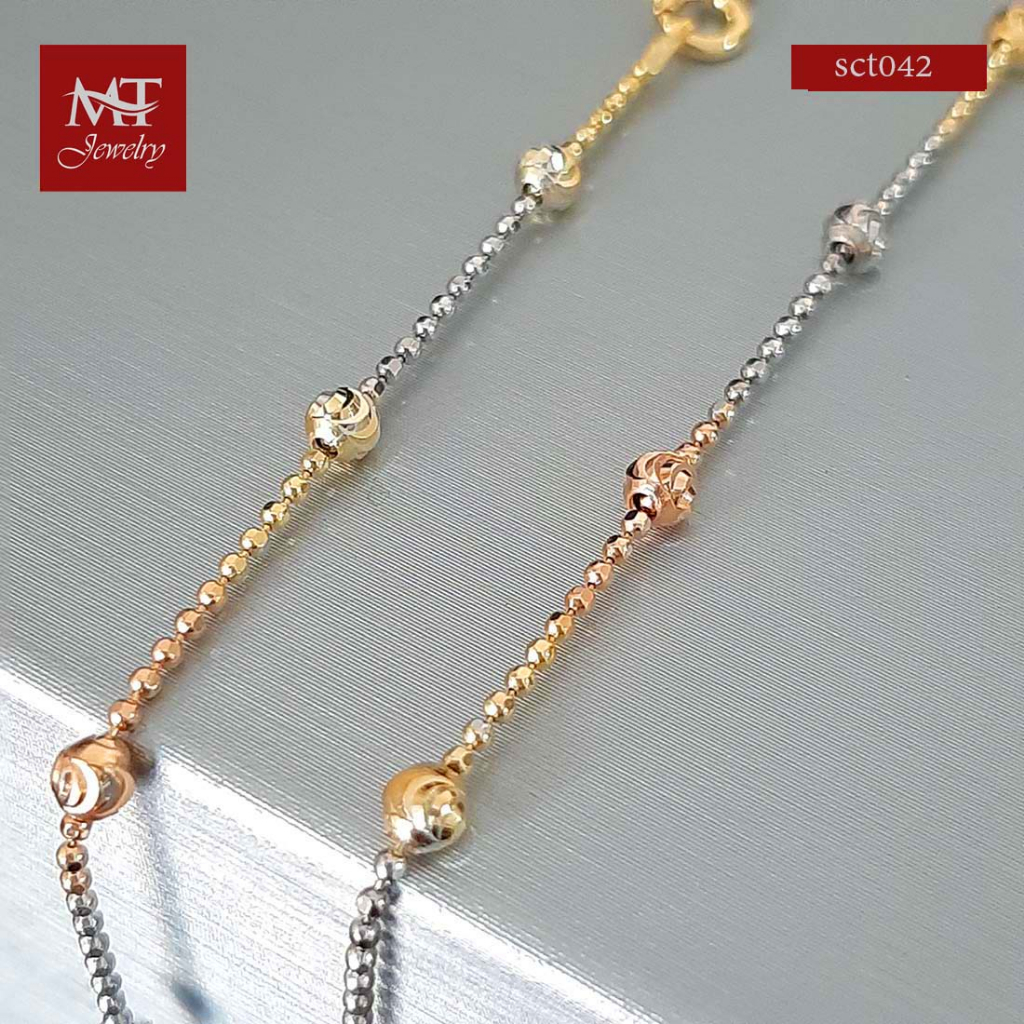 MT สร้อยคอเงินแท้ ดีไซน์ 3 กษัตริย์ สร้อยอิตาลี ยาว 16 18 20 นิ้ว Chain (sct042) MT Jewelry มณีธารา