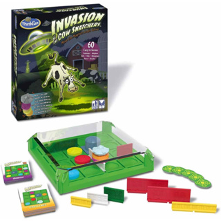 ThinkFun: Invasion of the Cow Snatchers – Mooove the Magnets Logic Game [BoardGame]