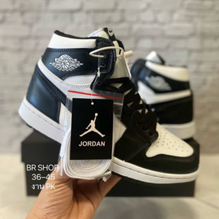 Nike Air Jordan 1 Hi (size36-45) Black White