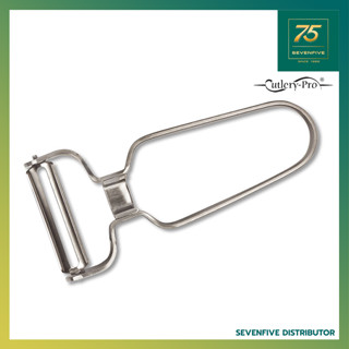 CUTLERY PRO ที่ปอกเปลือก มีดปอก ด้ามจับสแตนเลส เส้นผ่านศูนย์กลาง65มม CTP1-PEEL-SS-55S