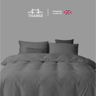 Thames Premium ชุดผ้าปูที่นอนคุณภาพสูง เนื้อผ้าละเอียด เบาสบาย ให้สัมผัสที่อ่อนนุ่ม